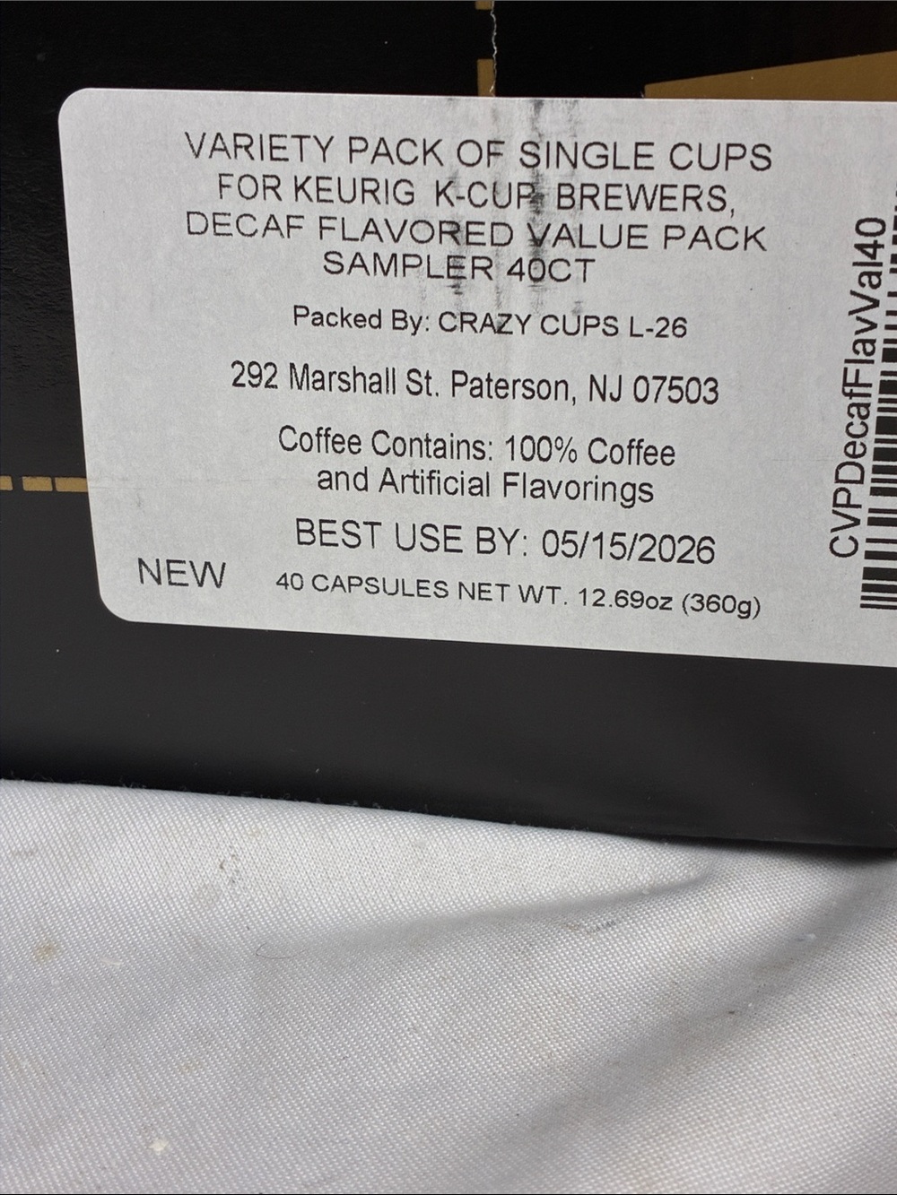 Perfect Samplers Decaf Coffee Variety Pack 40ct Pods for Keurig Brewers - Picture 3 of 4
